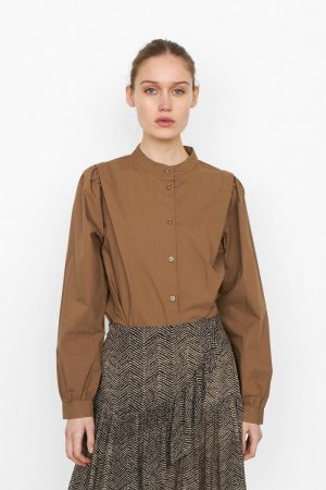 Skjorter Og Bluser | Kvinder Second Female Reid Shirt Green